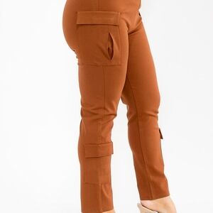 Sky Women's Tan Cargo Pants